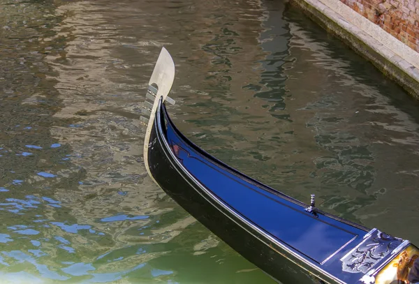 Gondola Nel Canale Venezia — Foto Stock