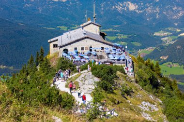 Obersalzberg, Almanya-10 Eylül 2018: Kehlsteinhaus (E