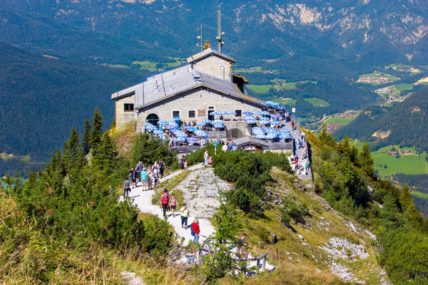 OBERSALZBERG, GERMANY - SEPTEMBER 10, 2018: The Kehlsteinhaus (E
