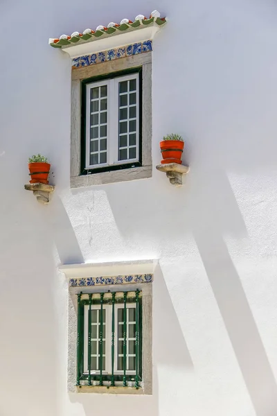 Részletek a házak Cascais, Portugália — Stock Fotó