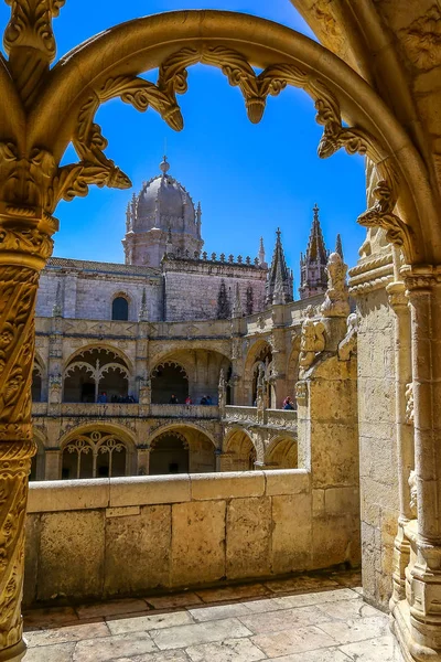 Jeronimos Monastery or Abbey in Lisbon. — Stock Photo, Image