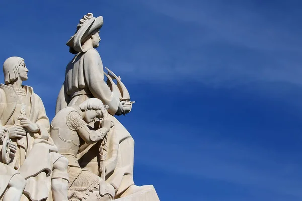 El Monumento a los Descubrimientos, ubicado en Lisboa — Foto de Stock