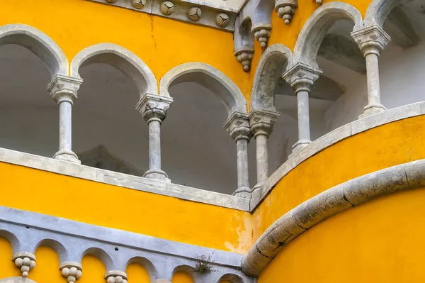 Castillo de Pena, Sintra, Distrito de Lisboa, en Portugal —  Fotos de Stock