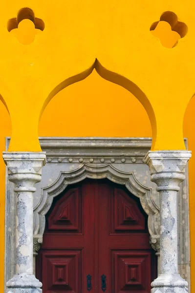 Castelo da Pena, Sintra, Distrito de Lisboa, em Portugal — Fotografia de Stock