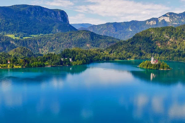 Bleder See in Slowenien — Stockfoto