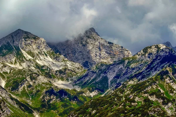 Veduta della montagna Vogel nelle Alpi slovene — Foto Stock