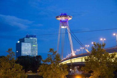 Bratislava 'daki Ufo Tower restoranı.