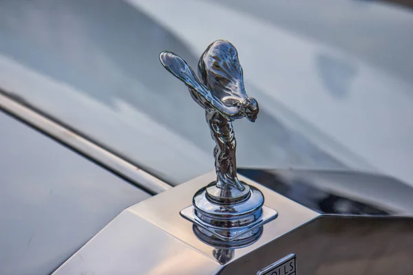 Rolls Royce figure on the car Royalty Free Stock Photos