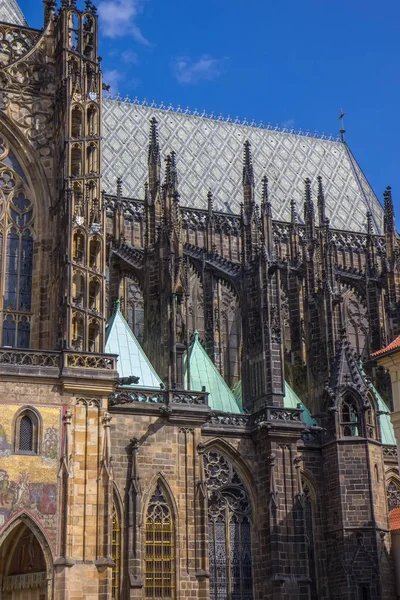 Metropolitalna katedra św. Wita w Pradze — Zdjęcie stockowe