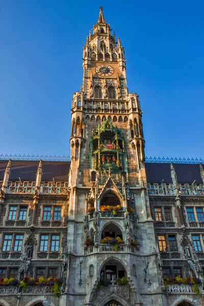 德国慕尼黑市中心的中央广场 — 图库照片