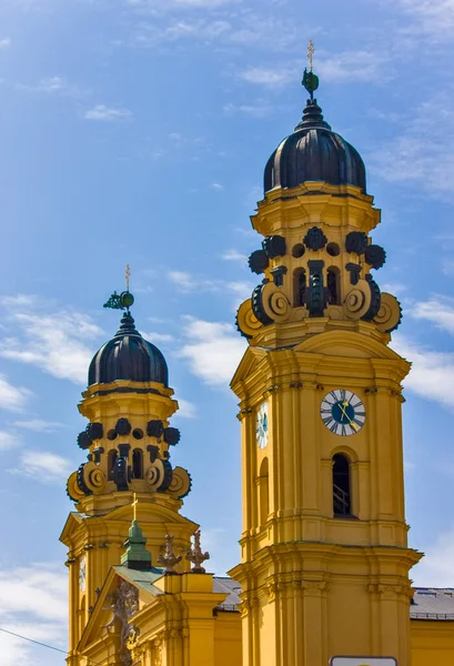 Theatine Church Cajetan Munich — стокове фото