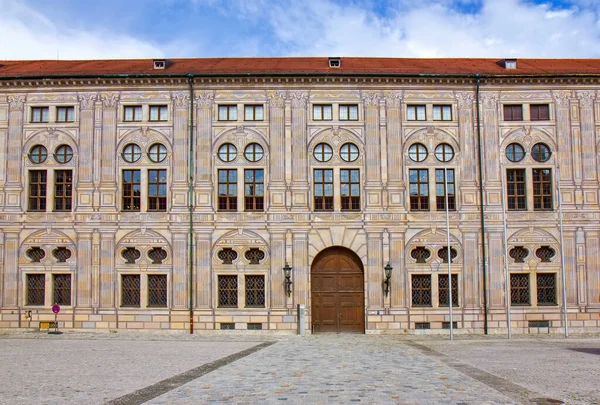 Interoir Van Werf Van Het Gebouw Residentie München Duitsland — Stockfoto