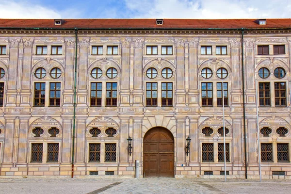 Interoir Del Patio Residencia Del Edificio Munich Alemania — Foto de Stock