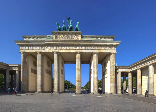 Berlin Brandenburg Gate Brandenburger Tor Alemanha — Fotografia de Stock