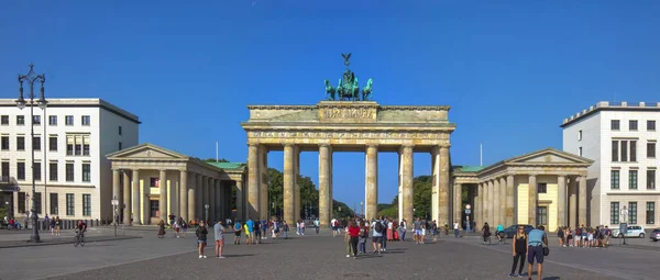 Berlin Brandenburg Gate Brandenburger Tor Alemanha — Fotografia de Stock