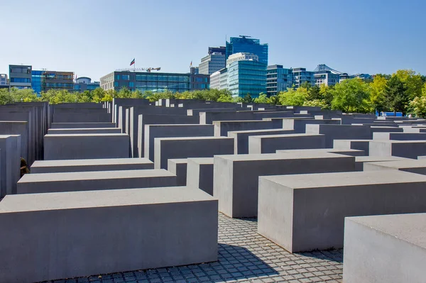Denkmal Für Die Ermordeten Juden Europas Berlin — Stockfoto