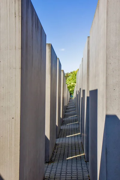 Monumento Los Judíos Asesinados Europa Berlín — Foto de Stock