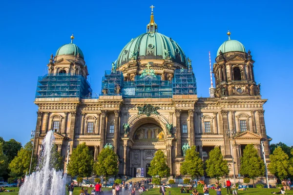 Берлинская Католическая Церковь Berlin Cathedral Общее Название Верховного Прихода Церкви — стоковое фото