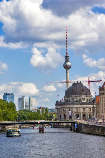 Вид Берлин Реки — стоковое фото