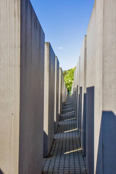 Memorial Murdered Jews Europe Berlin — Stock Photo, Image
