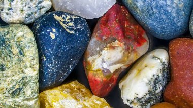 Mikroskop altında kum - detay