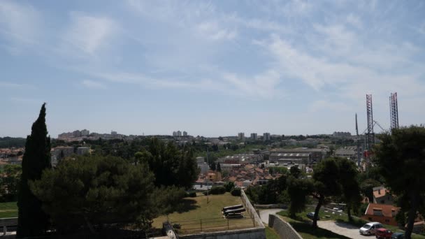 Calle Estrecha Pula Croacia — Vídeos de Stock