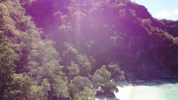 Video Giorno Della Spiaggia Sabbiosa — Video Stock