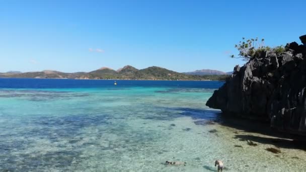 Imagens Dia Praia Arenosa — Vídeo de Stock