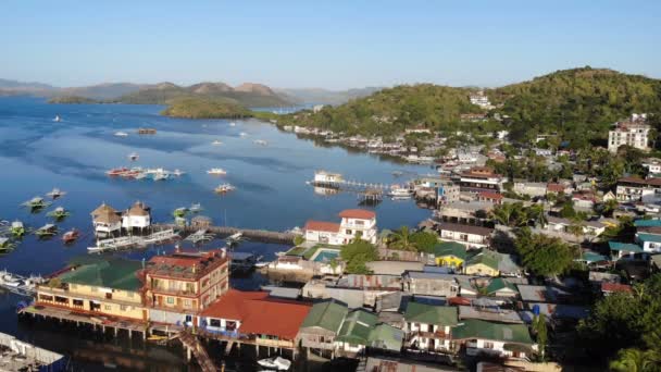 Imagens Dia Praia Philipinnes Com Navios — Vídeo de Stock