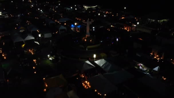 Vista general de la ciudad de Trinidad — Vídeos de Stock