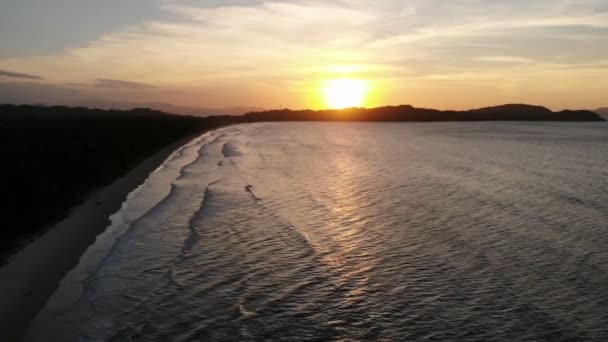 フィリピンの島と素晴らしい海景パノラマ映像 — ストック動画