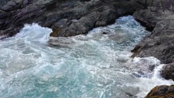 Fantastiska Seascape Panorama Bilder Med Filippinerna — Stockvideo