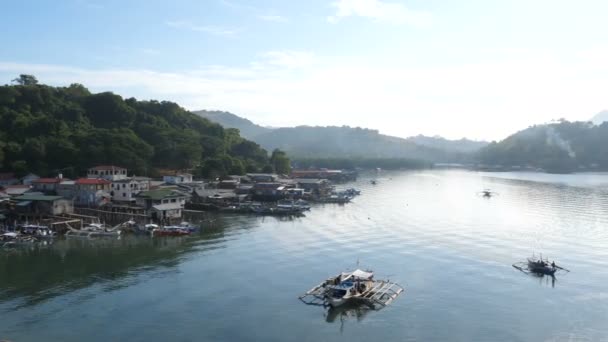 Turisti Viaggio Barca Isole Nido Filmati Time Lapse — Video Stock