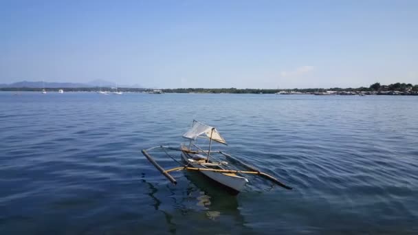Excursie Barca Lângă Plaja Taytay Filipine — Videoclip de stoc