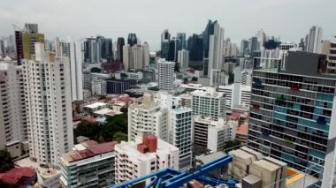 Panama City 'de vinç görüntüsü