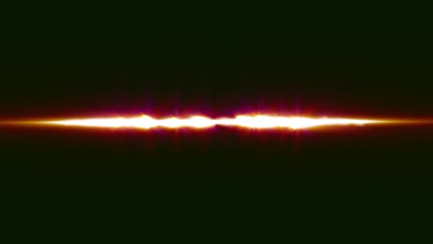 Аннотация Sunshine Light Ray Background Animation Abstract Horizontal Sunshine Laser — стоковое видео