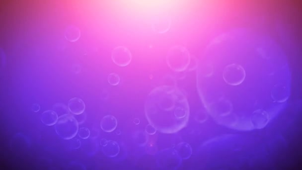 Абстрактні Блискучі Бульбашки Фон Піни — стокове відео