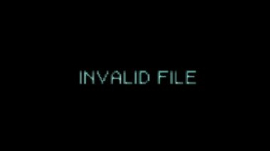 Bilgisayar hata metni iletinin kötü Glitch etkisi / animasyon bir iletişim bilgisayar hata mesajı dijital metin yanıp sönen ve kirli aksaklık ve seğirme etkisi ile