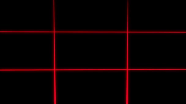 Abstract Grid Wireframe Background Loop Animação Loop Fundo Abstrato Com — Vídeo de Stock