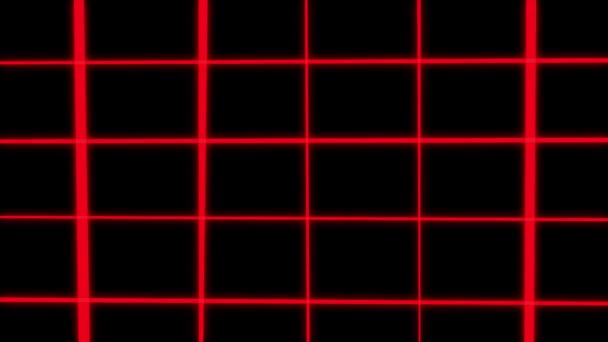 Аннотация Grid Wireframe Background Loop Animation Abstract Background Loop Grid — стоковое видео