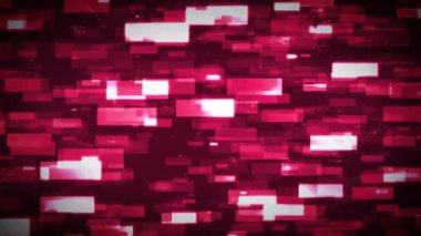 Sorunsuz soyut ışıklı çizgi parçacıklar arka plan / soyut zarif parlak renkli ışıklı çubuk şekilleri parçacıklar loopable arka plan