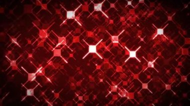 Sorunsuz soyut Kızıl Haç parçacıklar arka plan / loopable arka plan şekilleri parçacıklar soyut zarif çapraz ışıklı renkli parlak