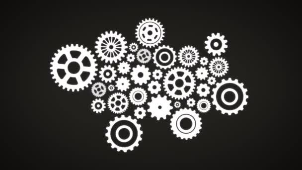 Loop animated gears animation — Stock Video © Dukekom #35776373 Loop animated gears animation — Stock Video © Dukekom #35776373