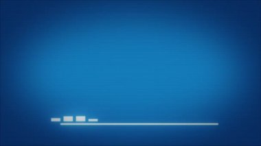 4 k iş büyüme ve başarı ok Infographics / animasyon bir iş infographics istatistikleri bar ve yükselen ok ile görünen, büyüme ve başarı, aksaklık ve gürültü dijital efektler simgeleyen