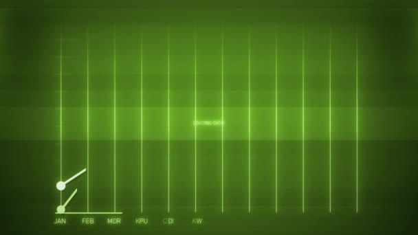 Geschäftswachstum Und Erfolg Pfeil Infografik Animation Einer Geschäftsinfografik Mit Steigenden — Stockvideo