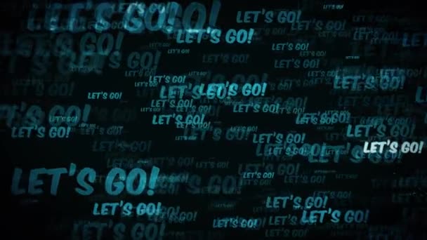 の歓迎メッセージの背景ループ シームレスなウェルカム メッセージの単語の背景のアニメーションのループ — ストック動画