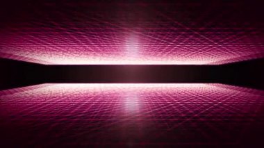 4 k soyut tel kafes teknoloji yatay kaydırma döngü/animasyon bir soyut fütüristik teknoloji tel kafes yatay kaydırma, kesintisiz döngü