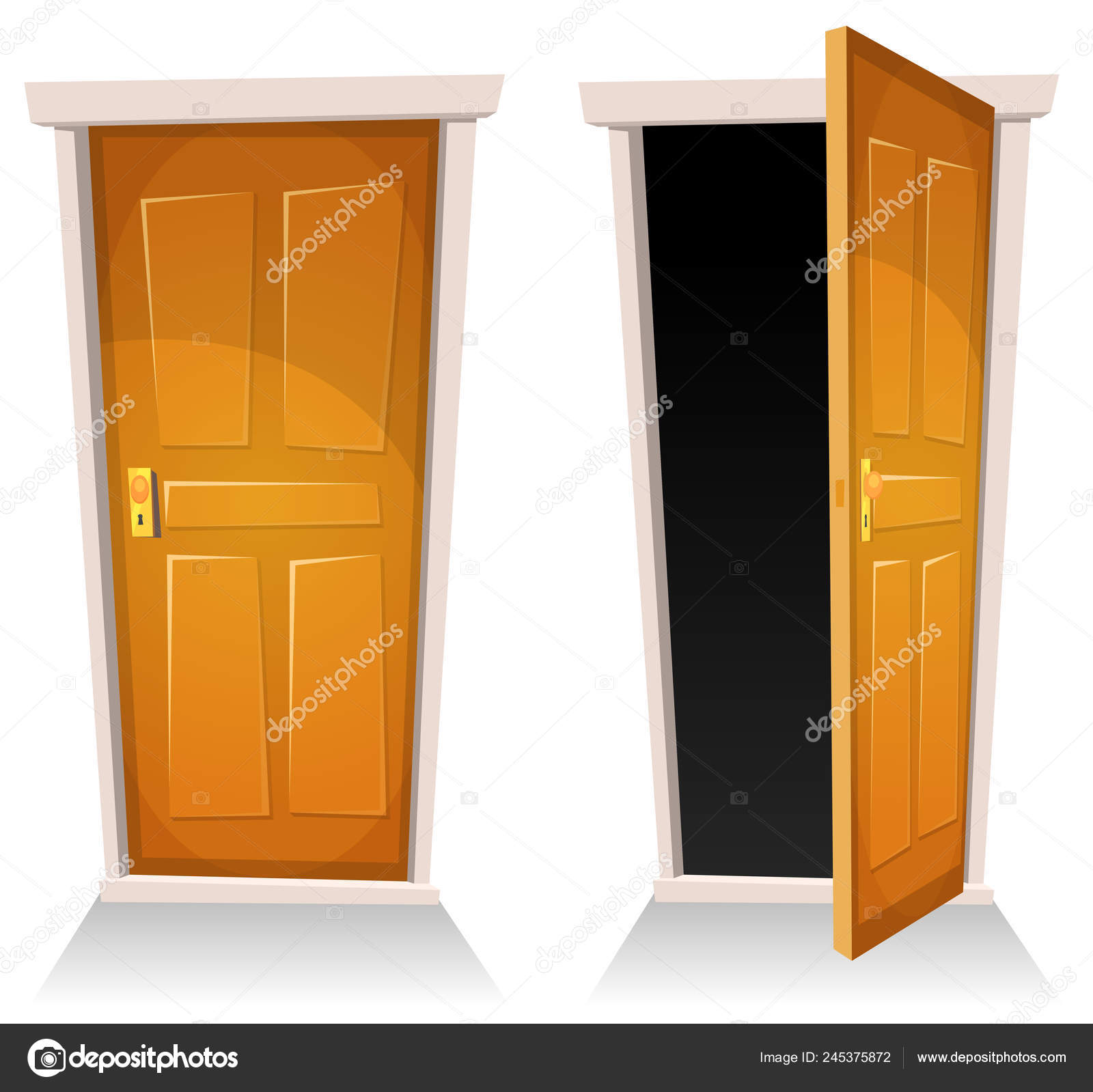 Doors Closed Open Illustration Set Cartoon Front Doors Opened Closed Stock Vector Image By C Benchyb Doors Closed Open Illustration Set Cartoon Front Doors Opened Closed Stock Vector Image By C Benchyb