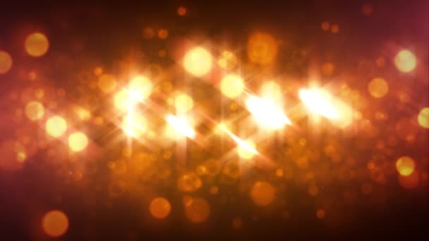 Schöne Unschärfe Und Glitzerhintergrund Schleife Abstrakte Elegante Schimmernde Bokeh Hintergrund — Stockvideo