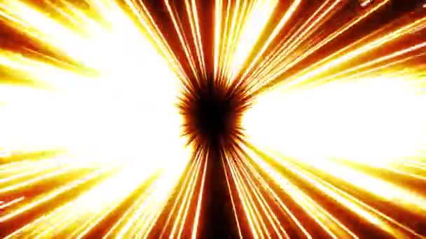 Manga Power Explosion Blast Animação Pacote Explosão Quadrinhos Feixes Laser — Vídeo de Stock